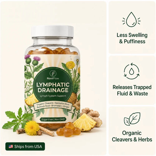Lymphatic Drainage Gummies for Swelling & Fluid Relief